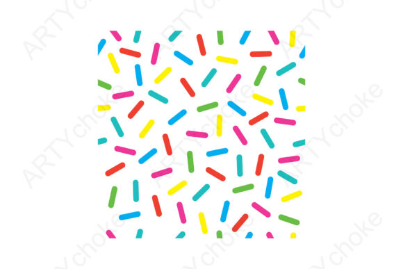 Download Sprinkles Donut Glaze Decorative Pattern - Decorative Collection