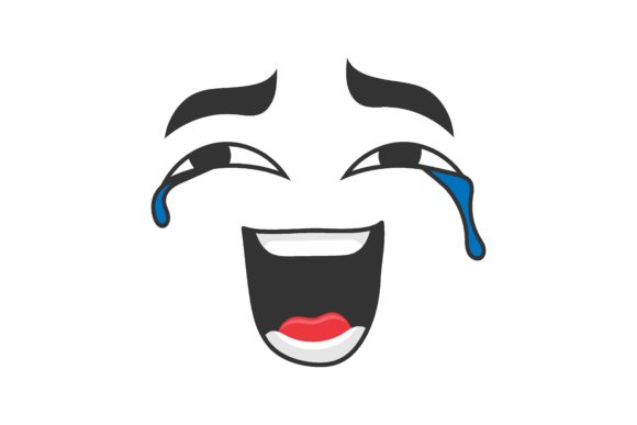Download Expression of Laughter to Tears Cartoon - Expression Collection
