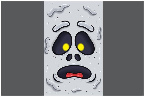 Download Ghost Face with Disbelieving Expression - Expression Collection