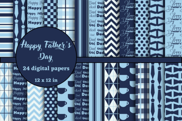 Download Happy Father’s Day Digital Papers - Premium Resources